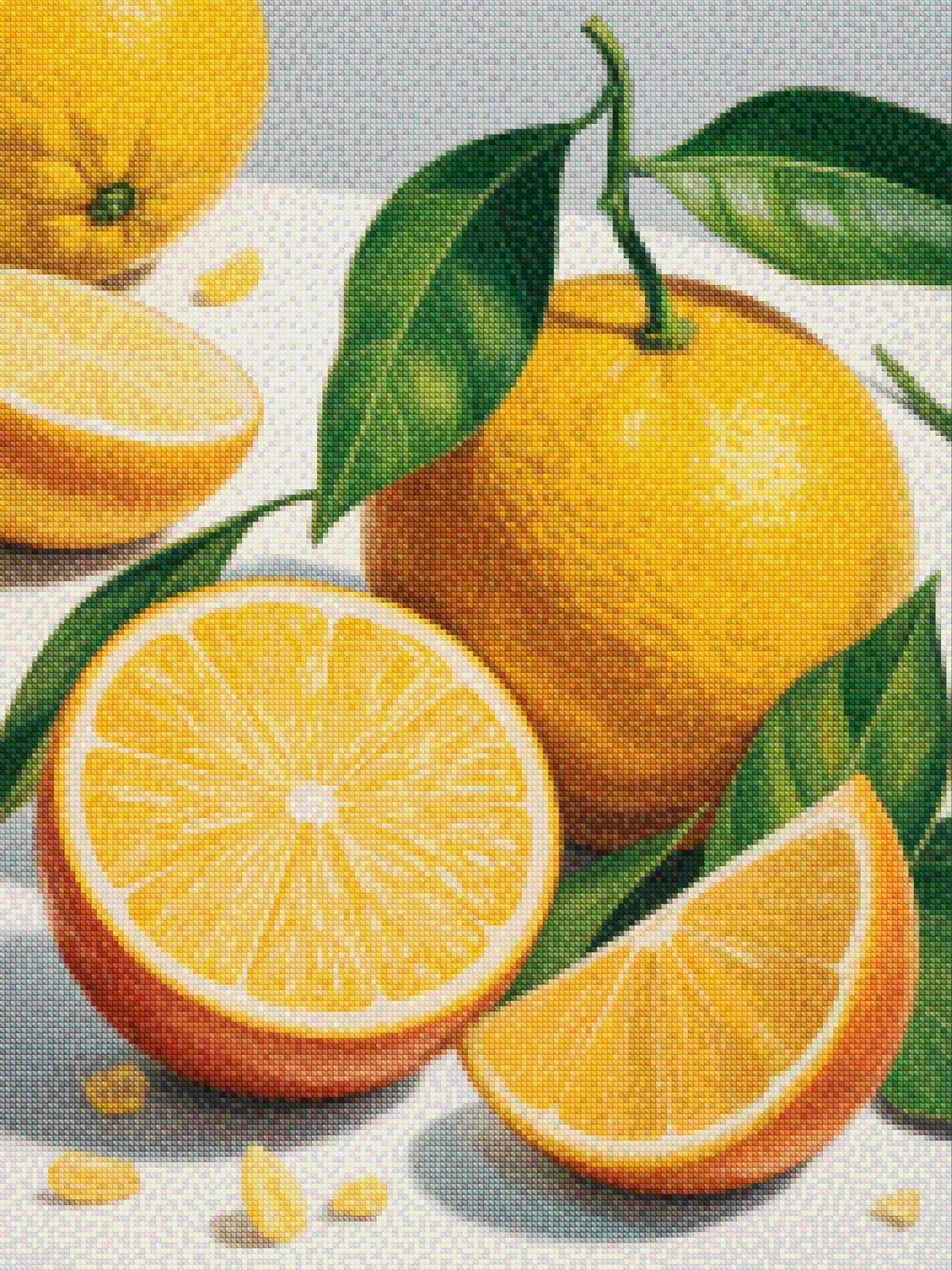 Diamond Painting - Gouden Citrus