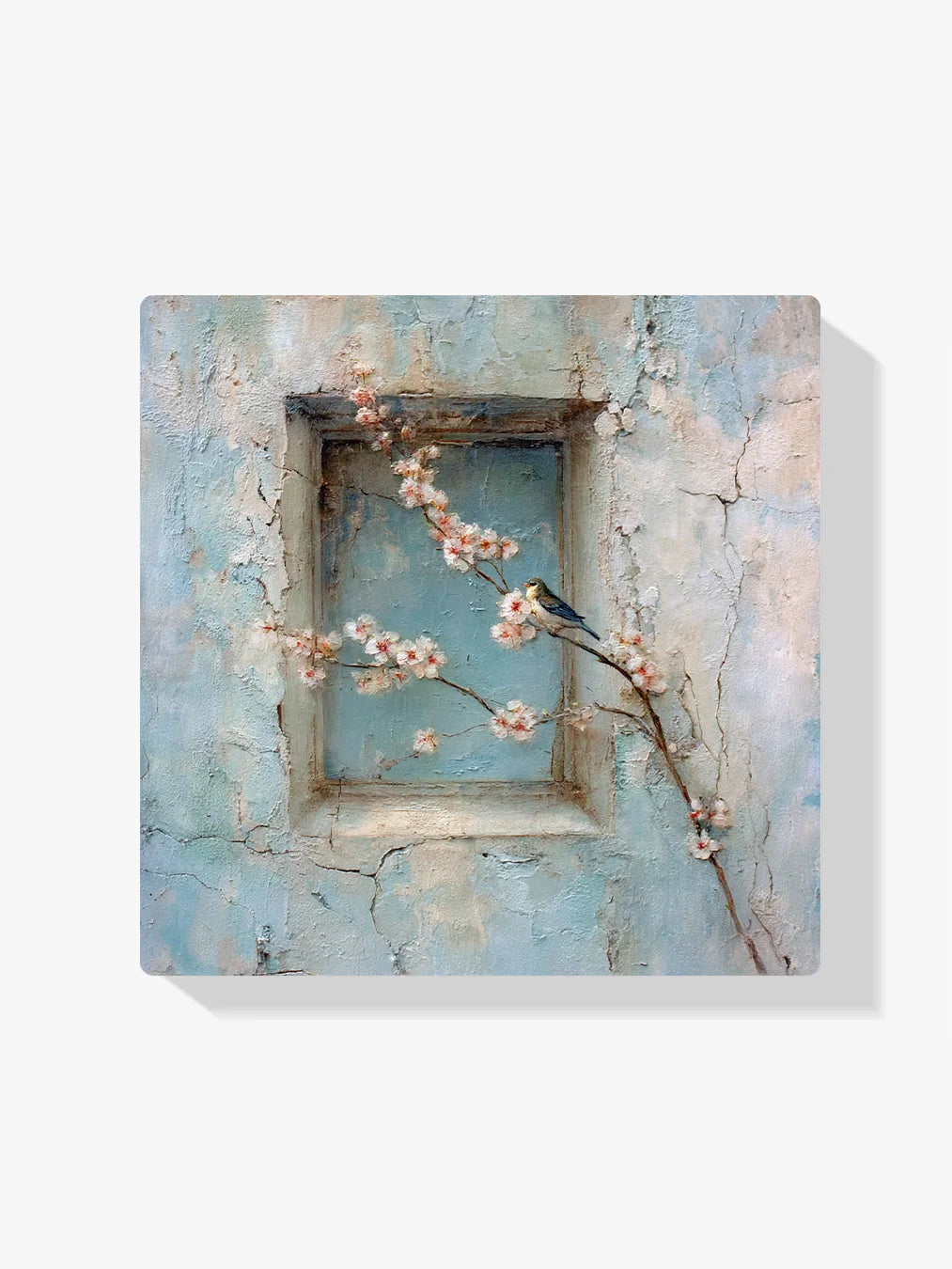 Diamond Painting - Bloeiend Venster naar het Verleden