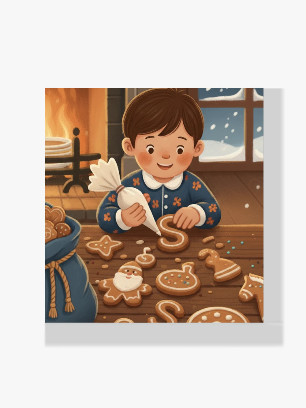 Mini Diamond Painting - Gemberbroodvreugde