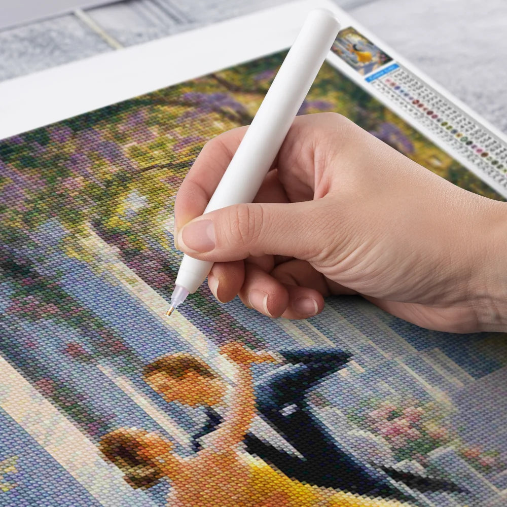 Diamond Painting - Schemering lagune