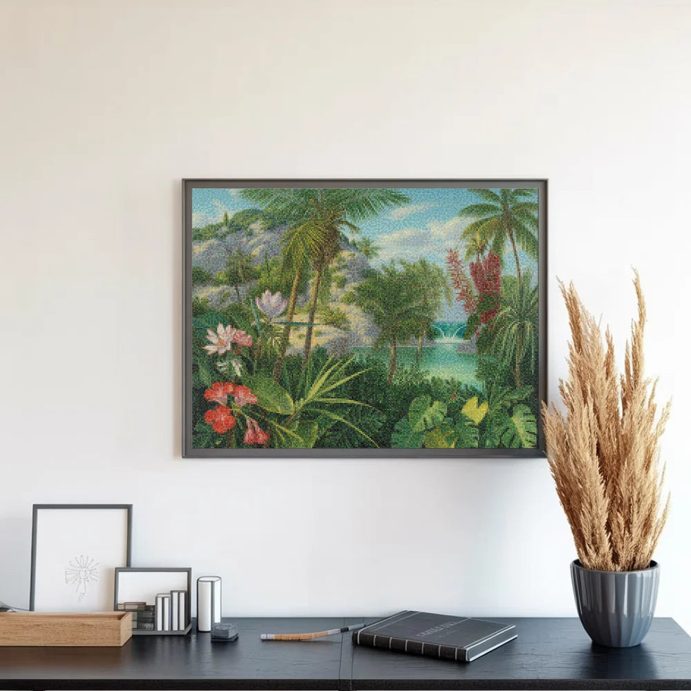 Diamond Painting - Weelderige tropen
