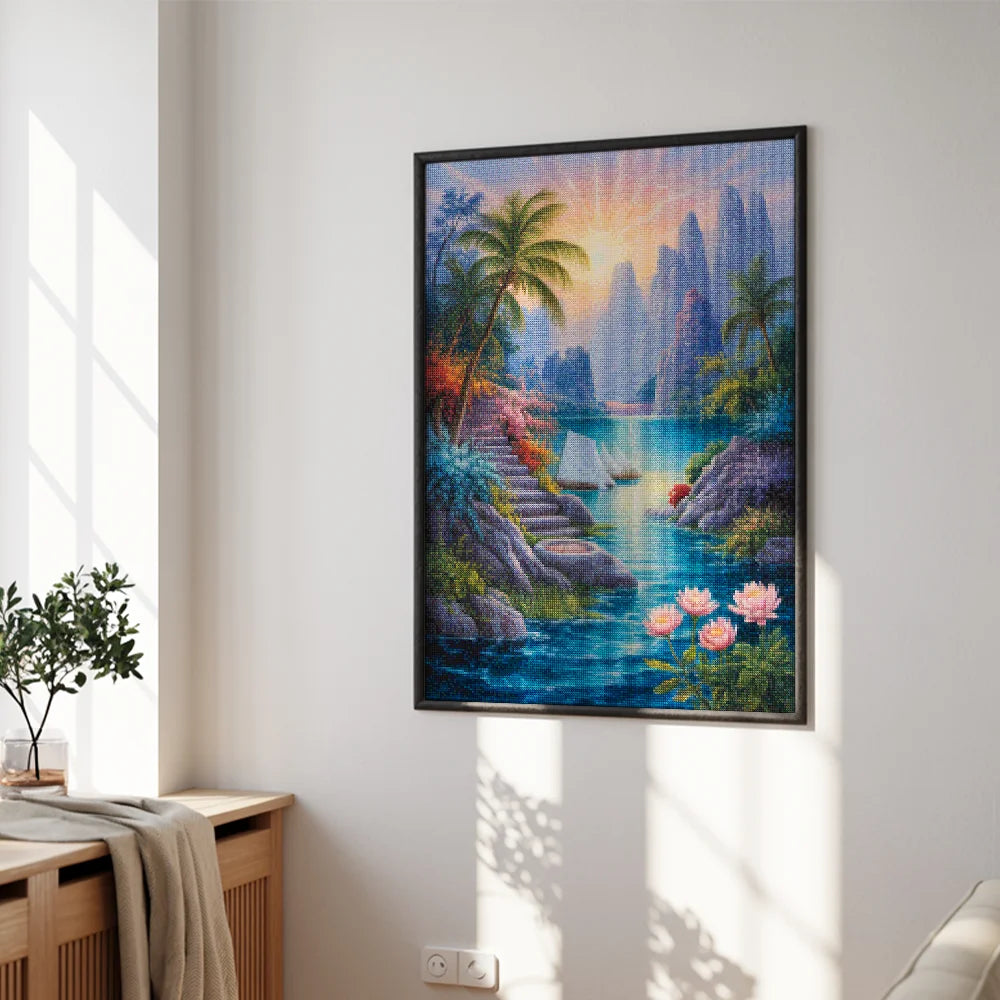 Diamond Painting - Stralende retraite