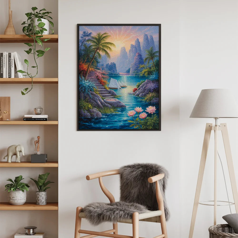 Diamond Painting - Stralende retraite