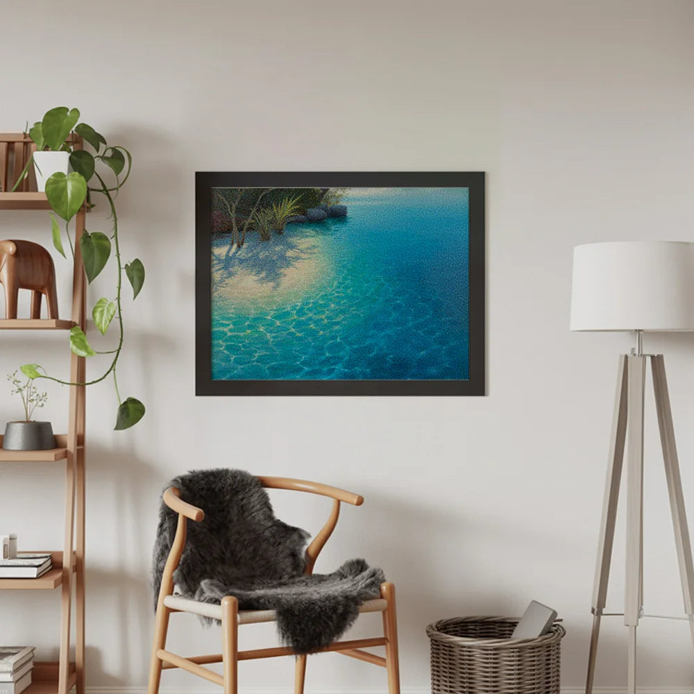 Diamond Painting - Blauwe Lagune