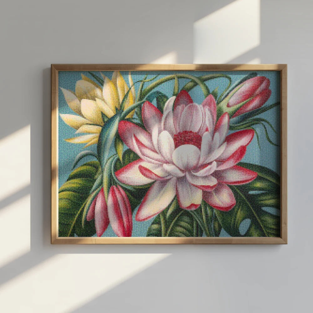 Diamond Painting - Paradijselijke bloei