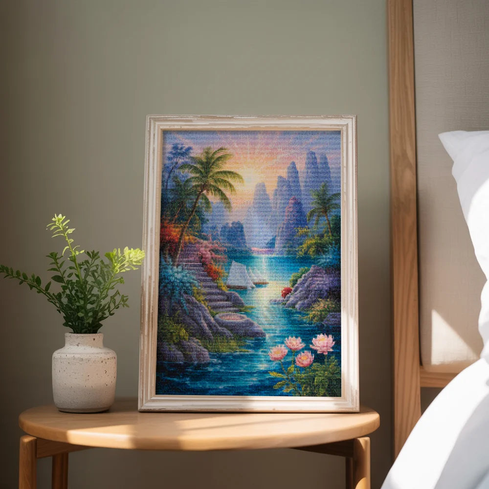 Diamond Painting - Stralende retraite