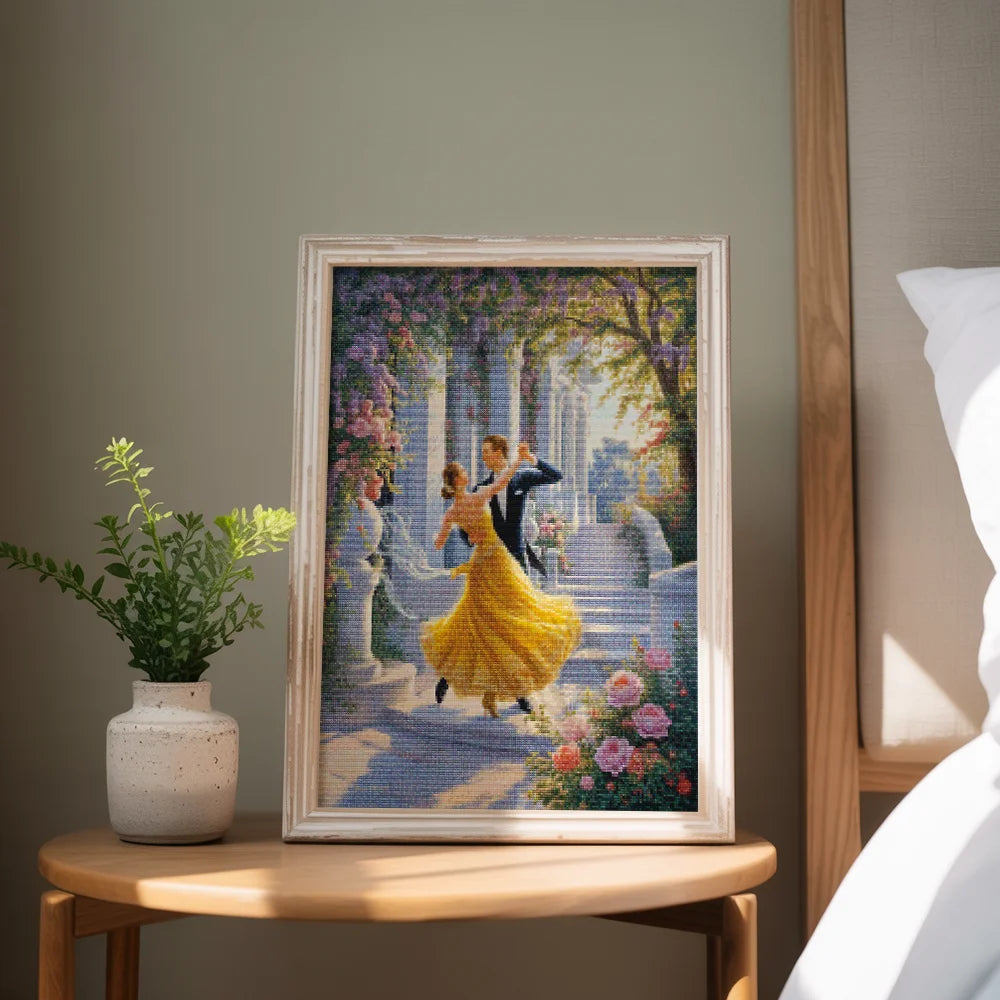 Diamond Painting - Schemering lagune