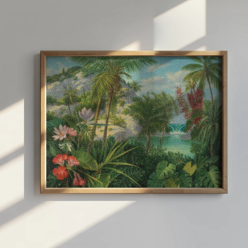 Diamond Painting - Weelderige tropen