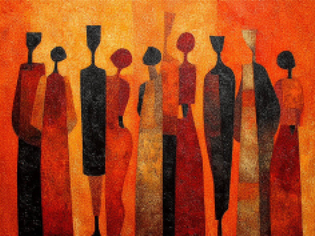 Diamond Painting - Afrika