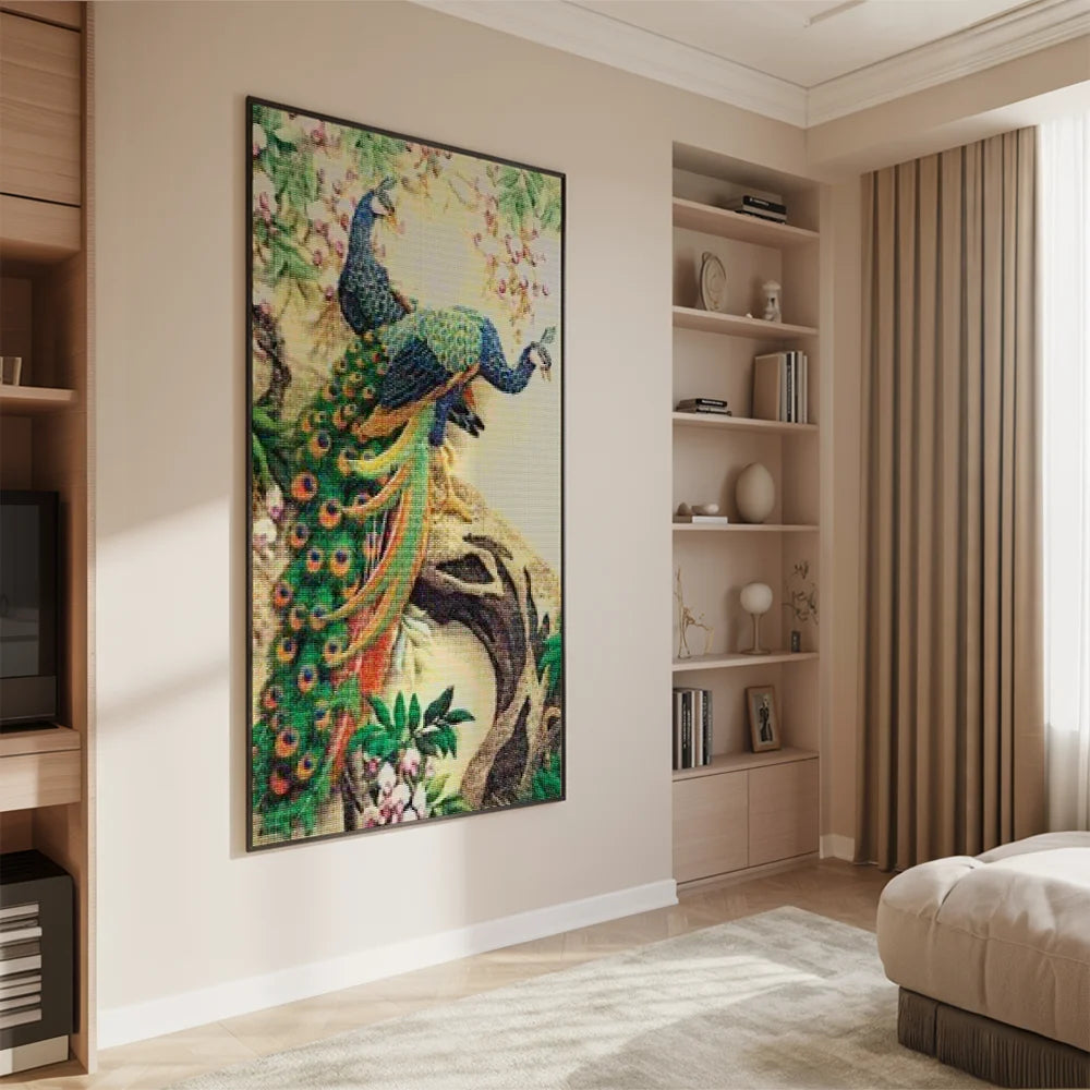 Twee pauwen | Groot Formaat - SEOS Shop ®