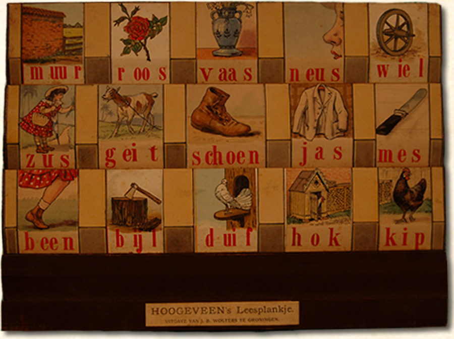diamond painting indisch leesplankje hilgers 1908 gebaseerd op Th. J.A. Hilgers uit omstreeks 1908