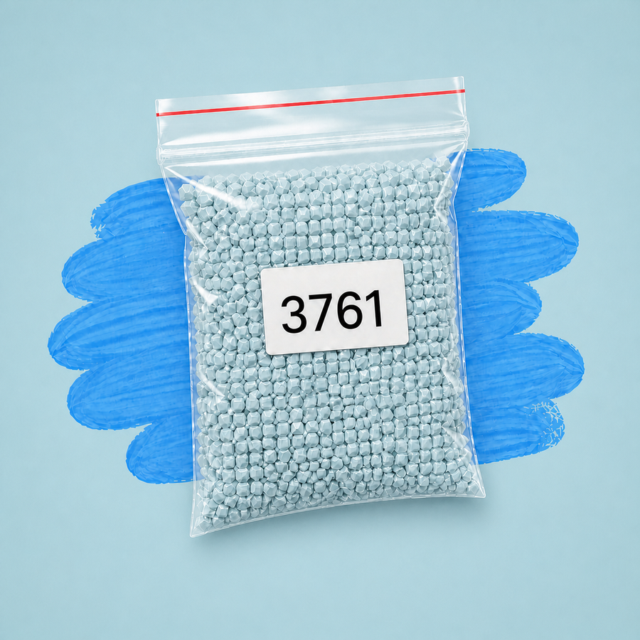 Zakje diamond-paintingsteentjes met kleurcode DMC 3761