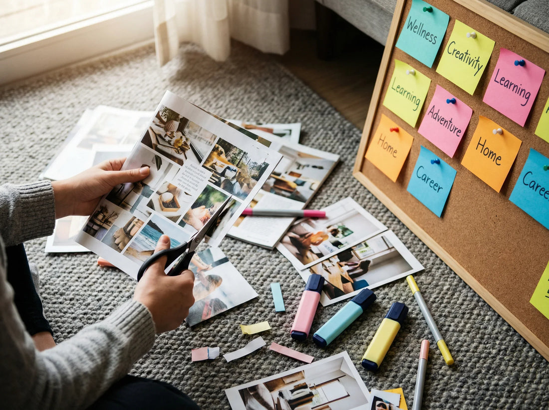 10 Vision Board Ideeën om Je te Inspireren