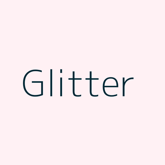 Glitter steentjes upgrade