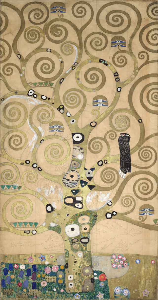 Diamond Painting Levensboom van Gustav Klimt – volledig ontwerp