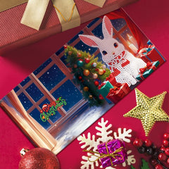 diamond painting 12 kerstkaarten - schattige kerst set – afbeelding 4