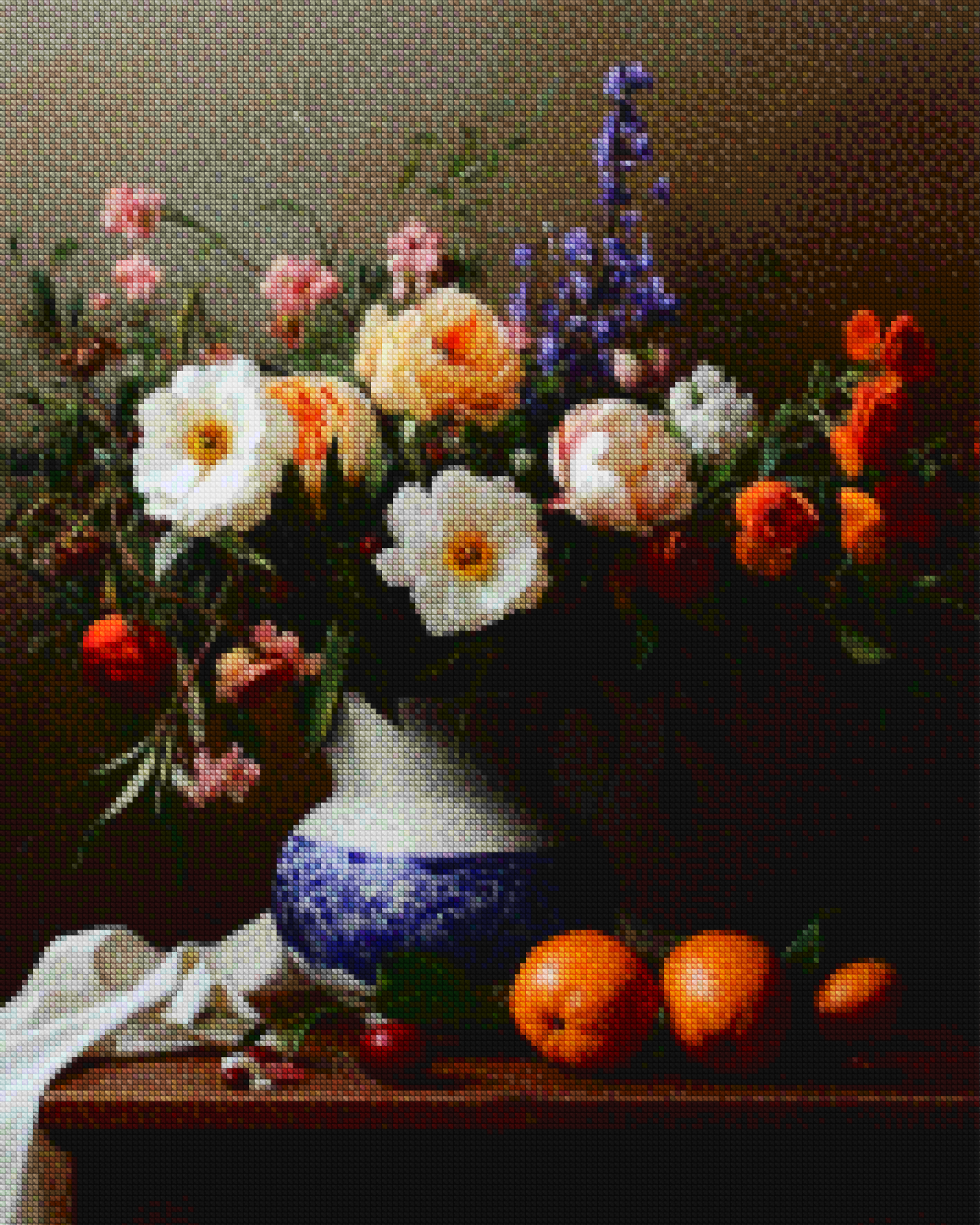 Diamond Painting -  De omhelzing van een bloei