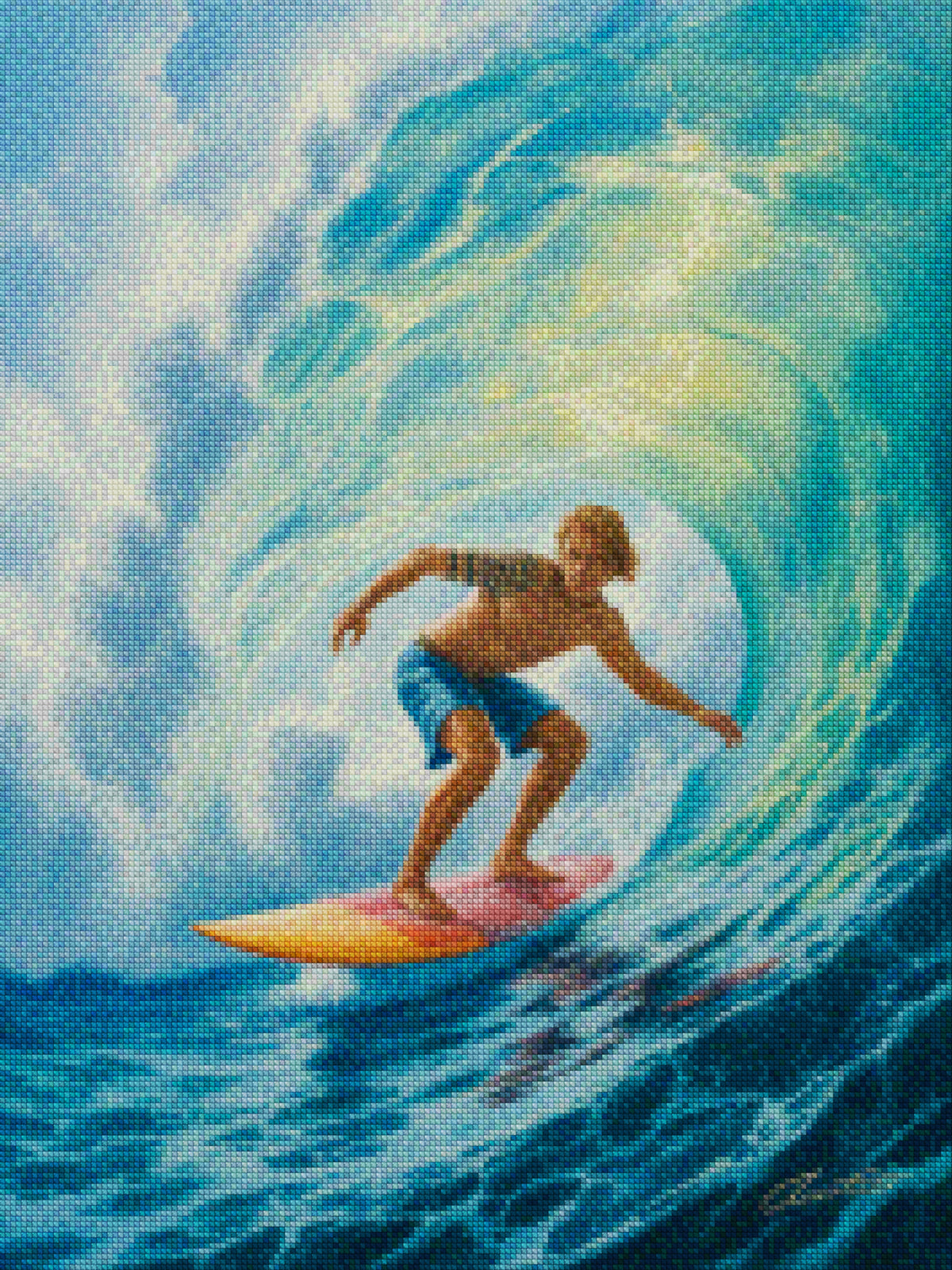 Diamond Painting - Top van de krul