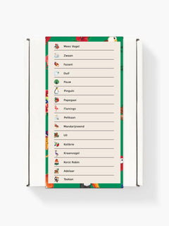 Mini Meesterwerken - Vogels editie (Set van 16)