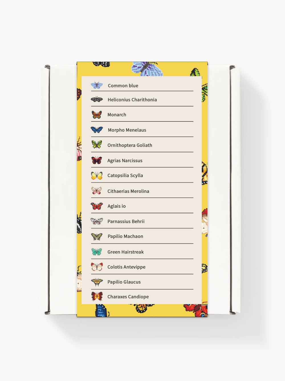 Mini Meesterwerken - Vlinders 2.0 (Set van 15)