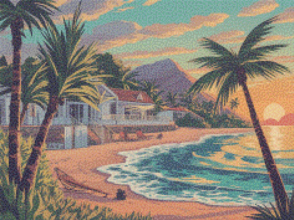 Diamond Painting - Strandbriesje