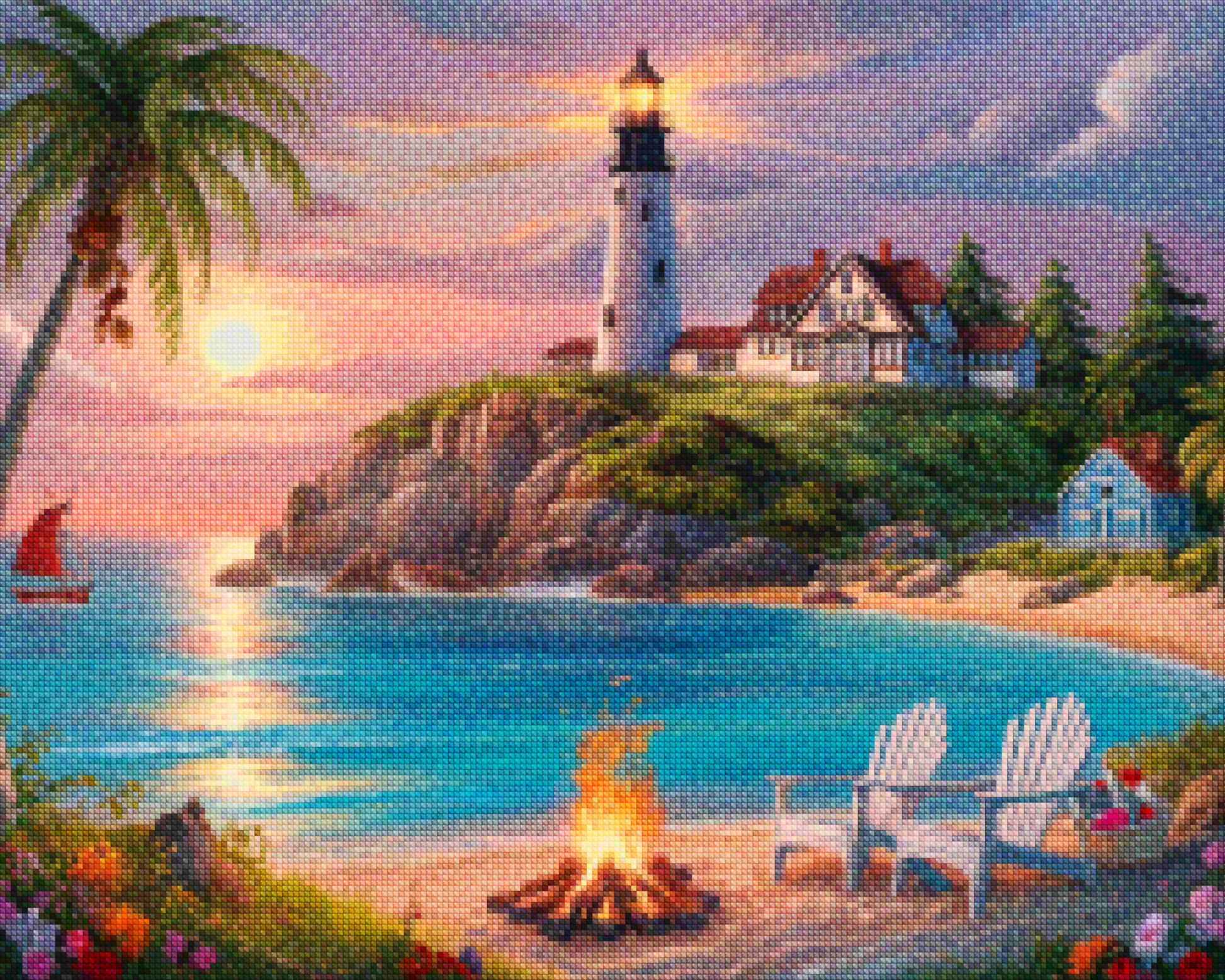 Diamond Painting -  Beacon of the Sea
