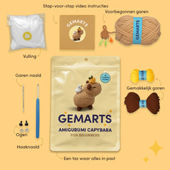 Amigurumi Capibara - Gemarts