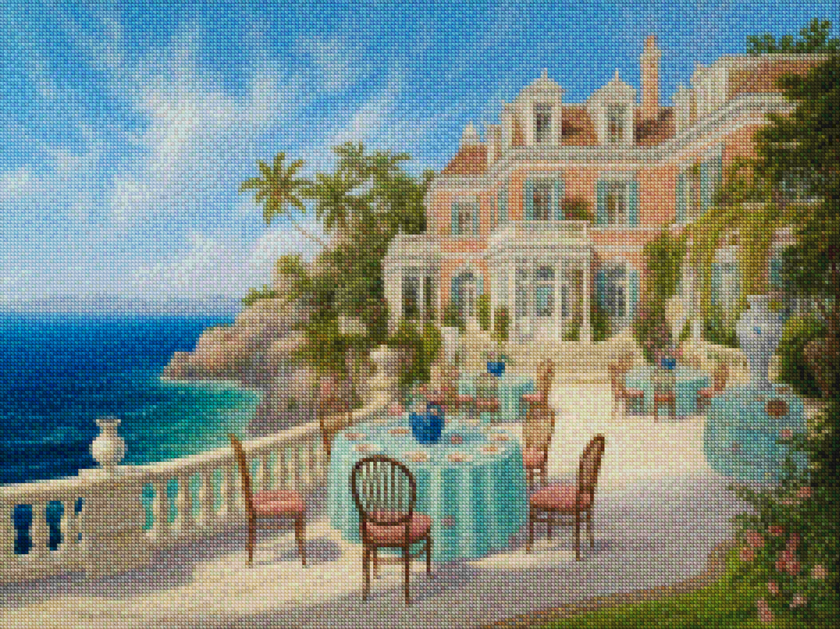 Diamond Painting - Kustdroomlandschap