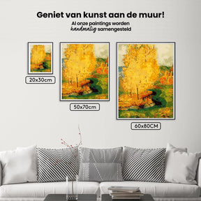 Diamond Painting Abstracte boom Van Gogh - SEOS Shop ®