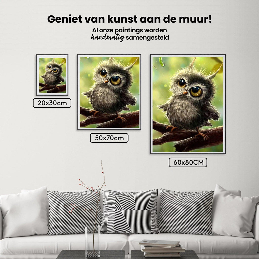 Diamond Painting Baby Uil - SEOS Shop ®
