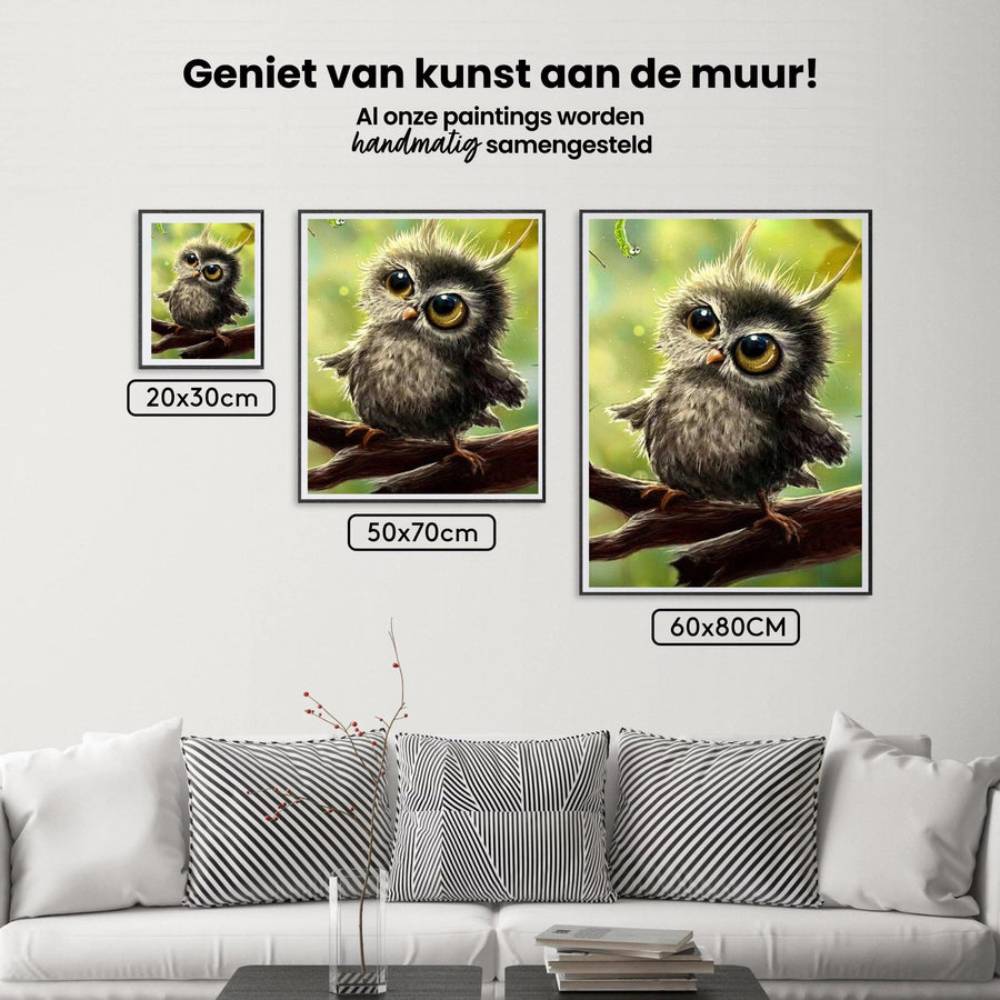 Diamond Painting Baby Uil - SEOS Shop ®