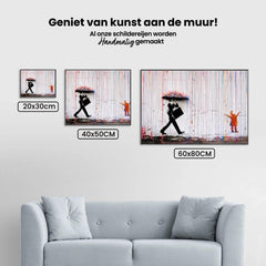 Diamond Painting Banksy – Kleurenregen - SEOS Shop ®