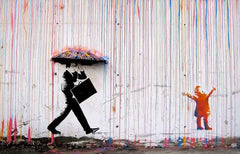 Diamond Painting Banksy – Kleurenregen - SEOS Shop ®