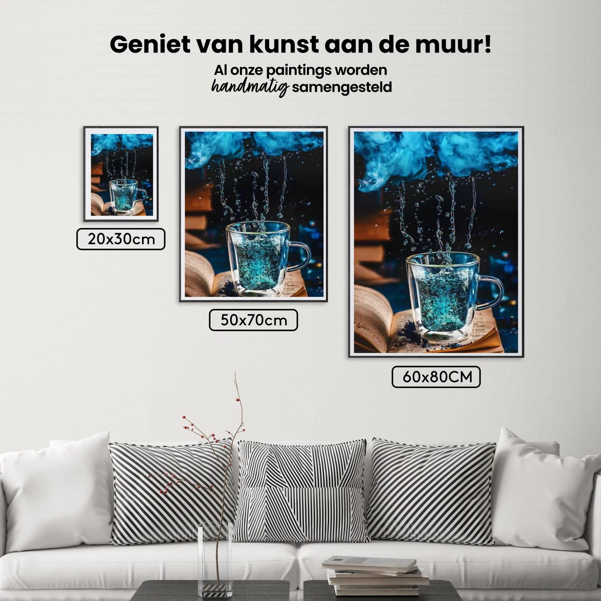 Diamond Painting Blauw Water - SEOS Shop ®