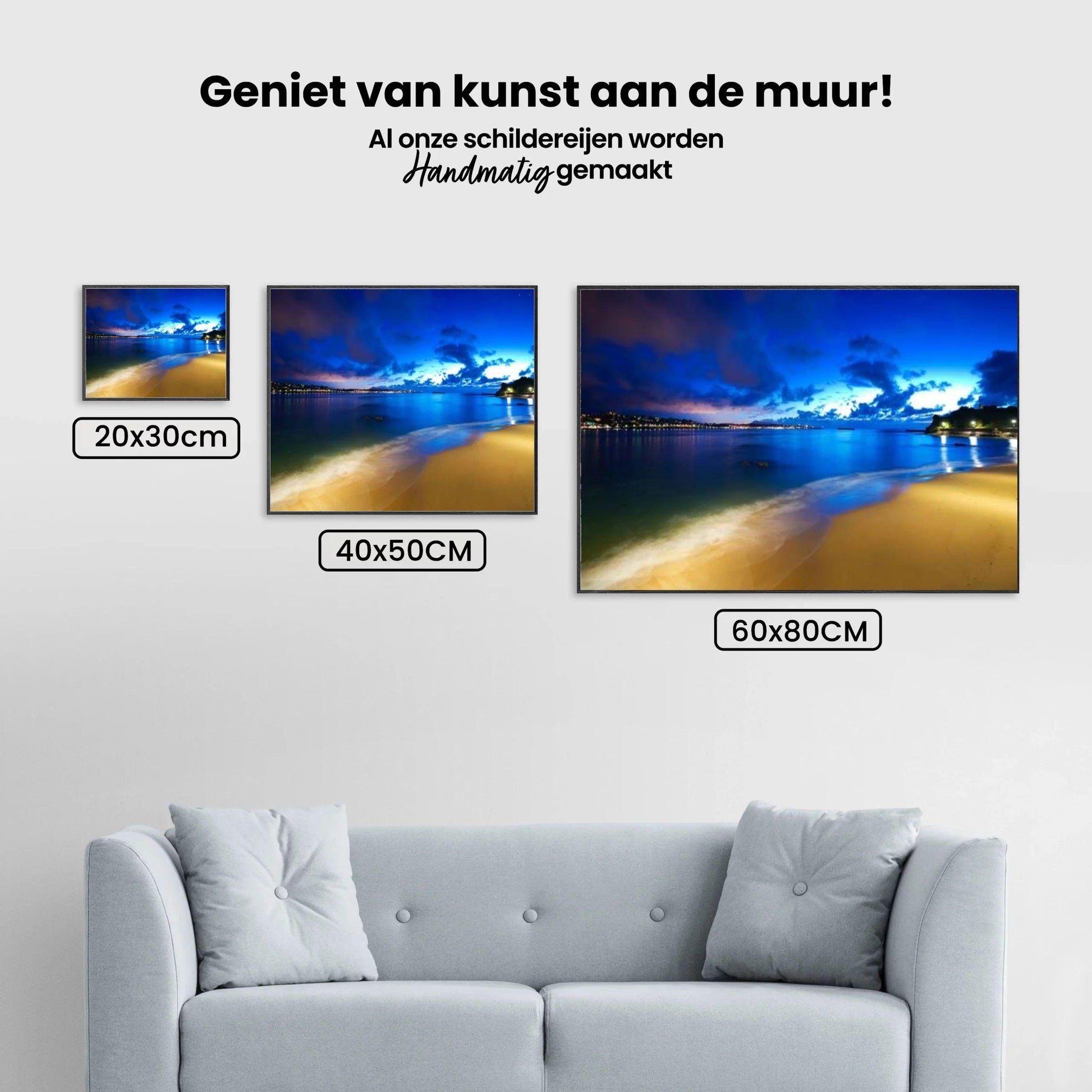 Diamond Painting Blauwe lucht aan het strand – SEOS Shop ®