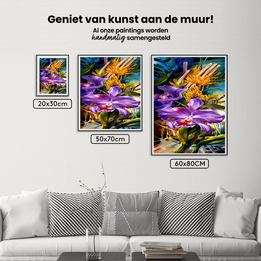 Diamond Painting Bloemen Bord - SEOS Shop ®