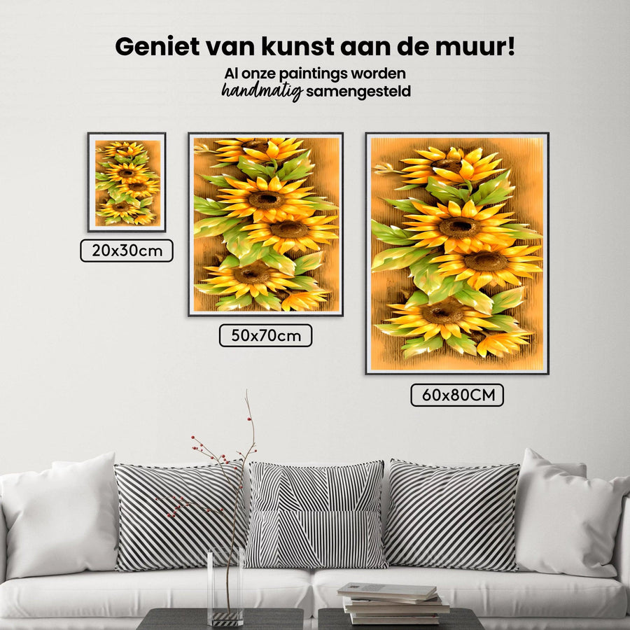 Diamond Painting Bloemen Bord - SEOS Shop ®