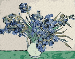 Diamond Painting Bloemen in vaas Van Gogh - SEOS Shop ®