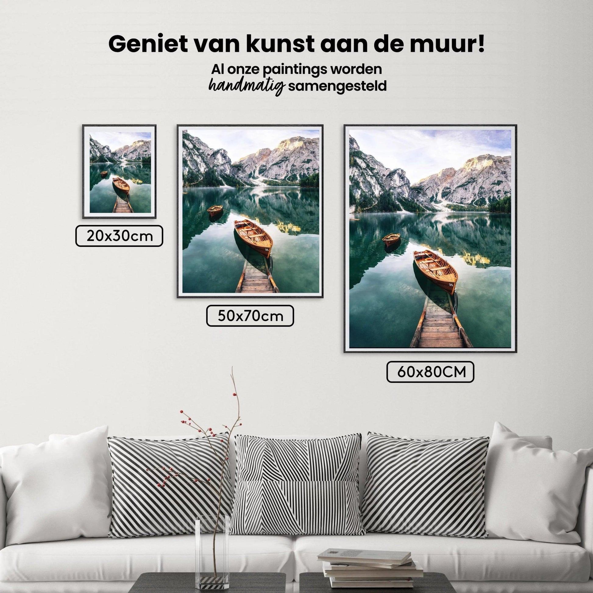 Diamond Painting Boot aan het meer – SEOS Shop ®