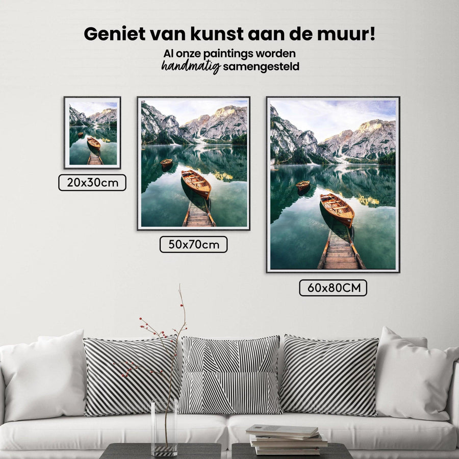 Diamond Painting Boot aan het meer – SEOS Shop ®