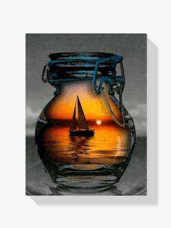Diamond Painting Boot in de lamp - SEOS Shop ®