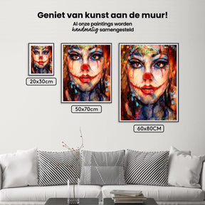 Diamond Painting Clown Meisje - SEOS Shop ®