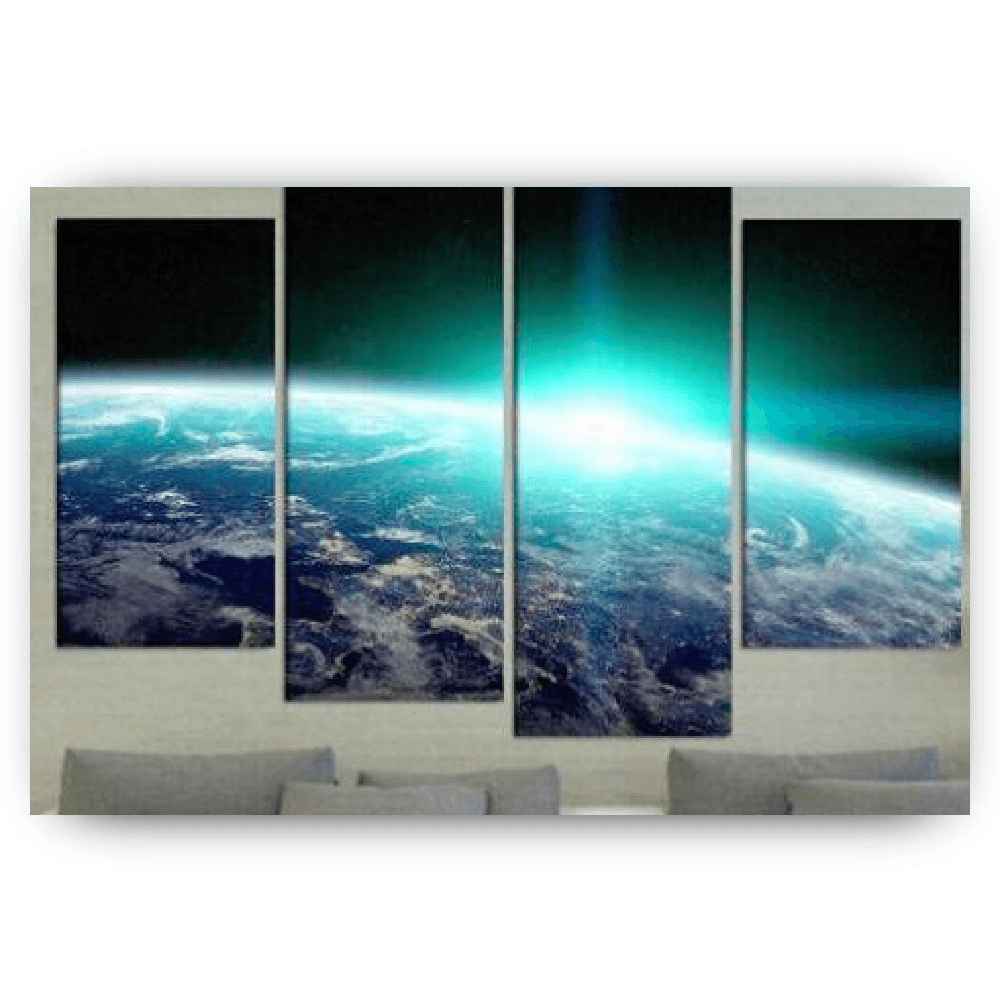 Diamond Painting De aarde  5 luik - SEOS Shop ®