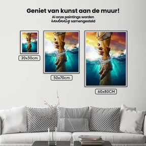 Diamond Painting De hand van God Jezus - SEOS Shop ®