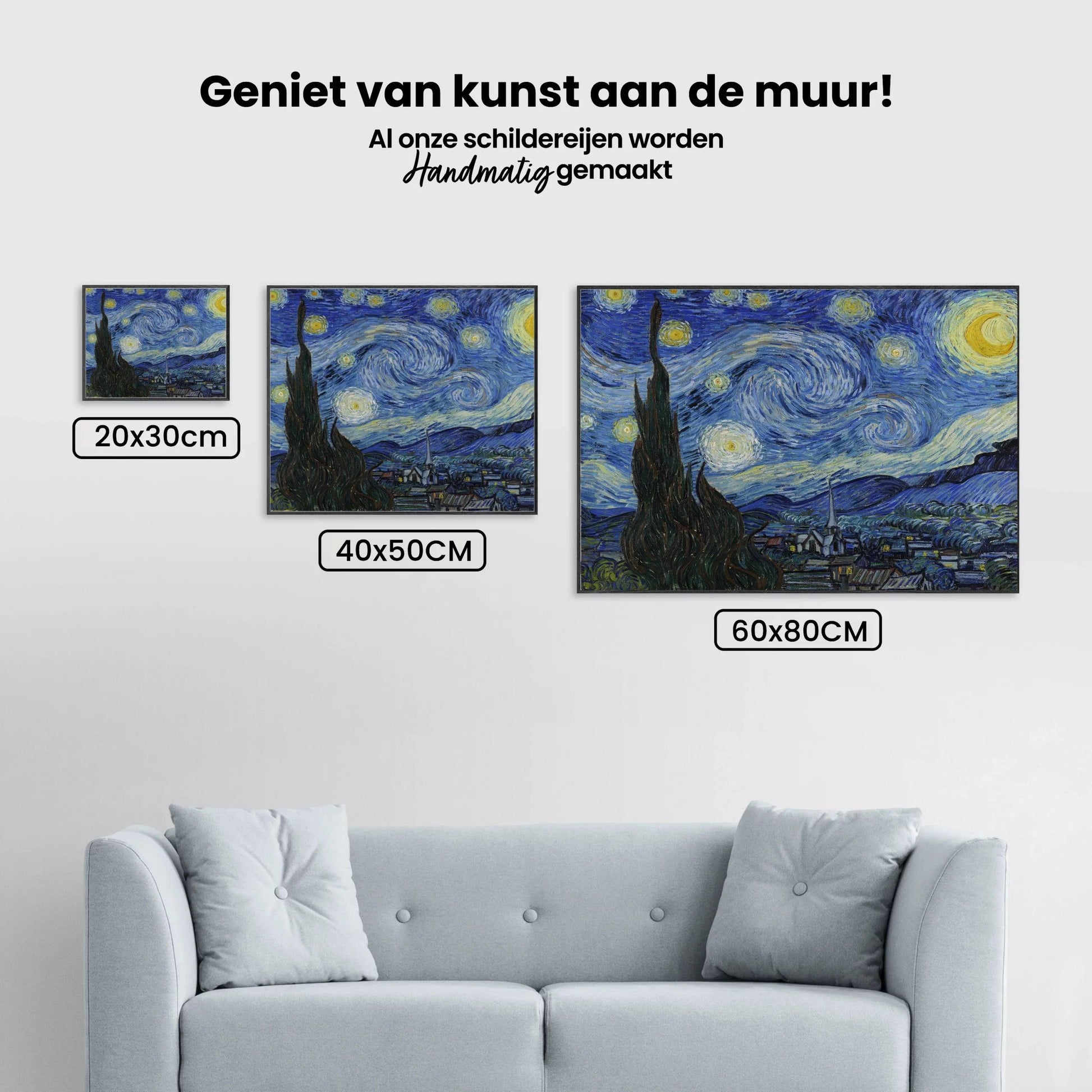 Diamond Painting De sterrennacht - Vincent van Gogh - SEOS Shop ®