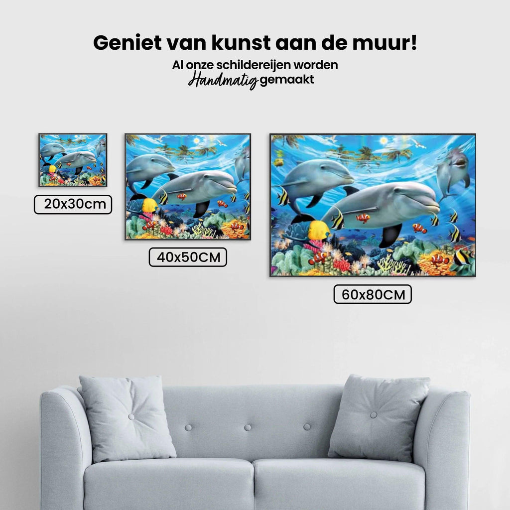 Diamond Painting Dolfijnenwereld - SEOS Shop ®