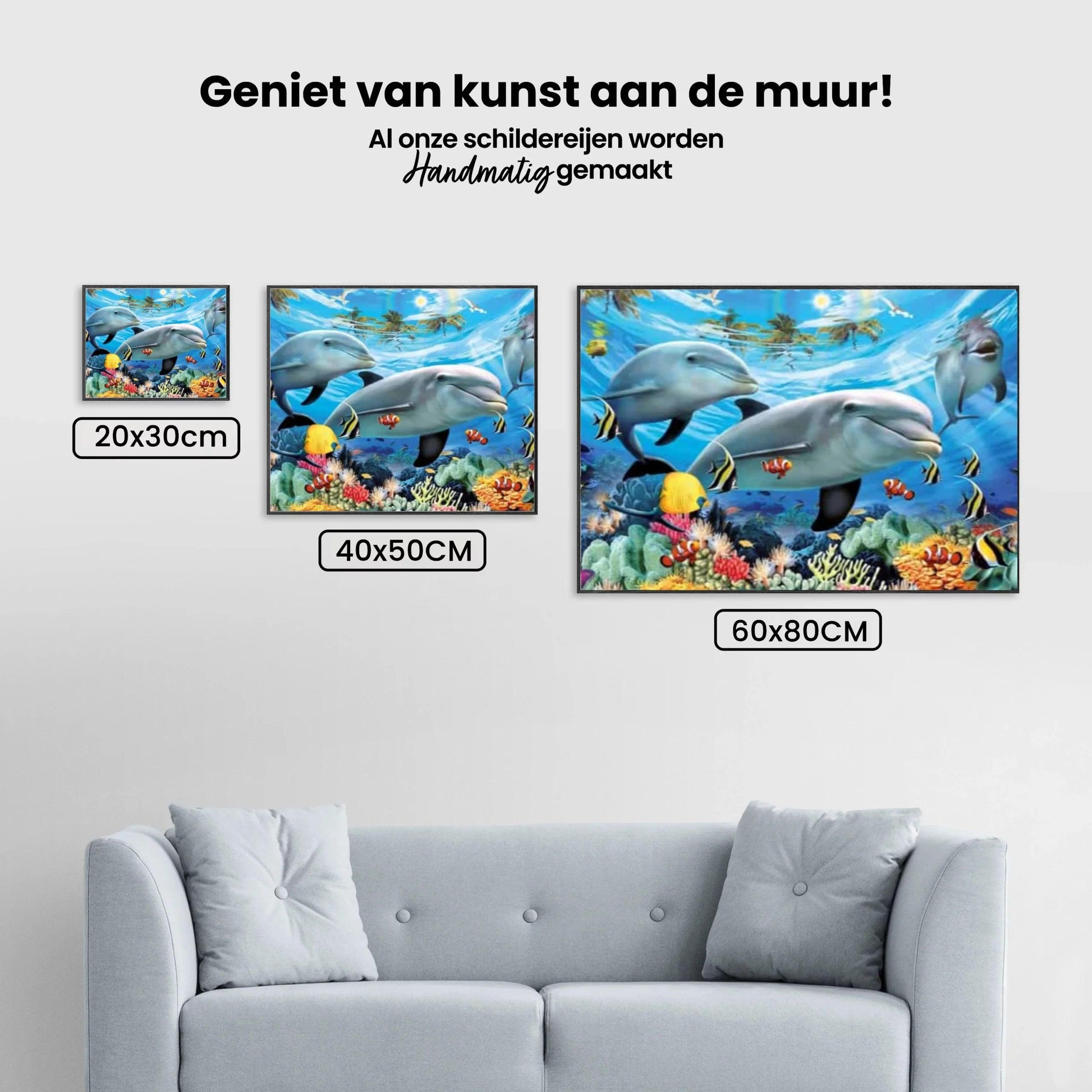 Diamond Painting Dolfijnenwereld - SEOS Shop ®