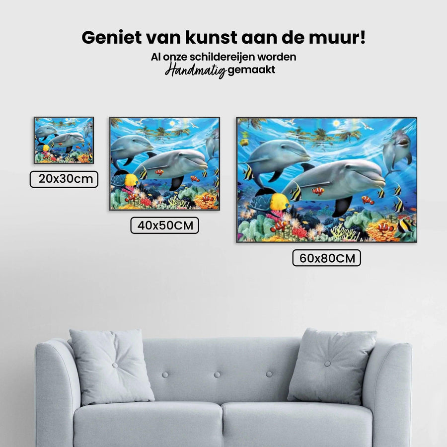 Diamond Painting Dolfijnenwereld - SEOS Shop ®