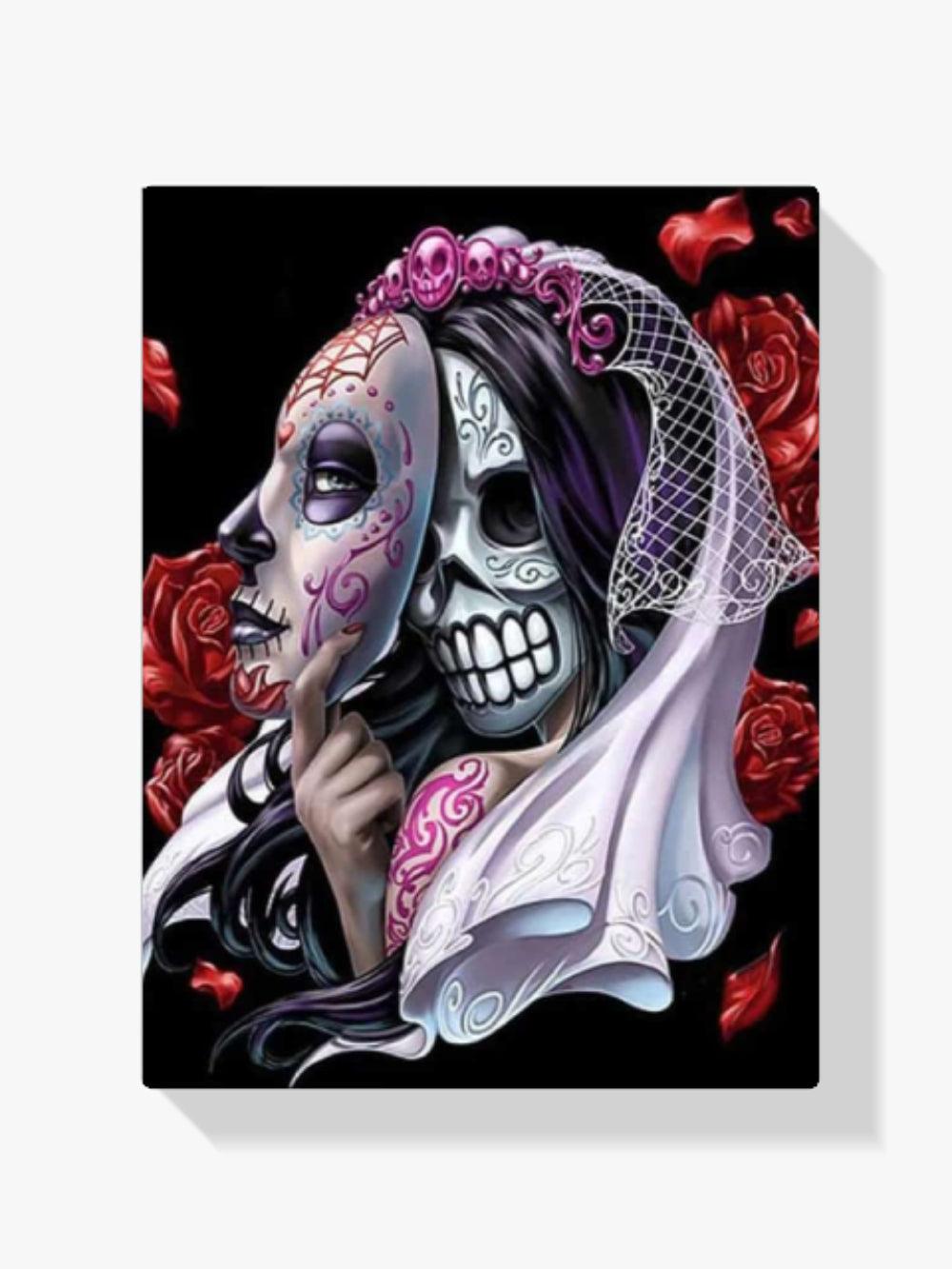 Diamond Painting Doodshoofd - Masker - SEOS Shop ®