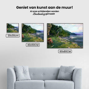 Diamond Painting Een ruiterpad in Tahiti - SEOS Shop ®